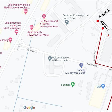 Apartament "Adell" - Miedzyzdroje, Bella Mare Aqua 1 Eksteriør billede